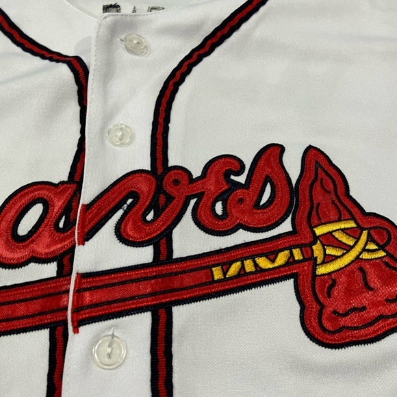 Jason Heyward Atlanta Braves Stitched Majestic Jersey - Picture 6 of 10